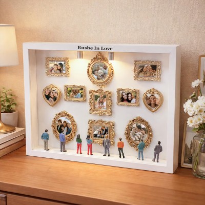 Personalised Mini Museum Box Photo Memory Keepsake Gifts for Mum Grandma
